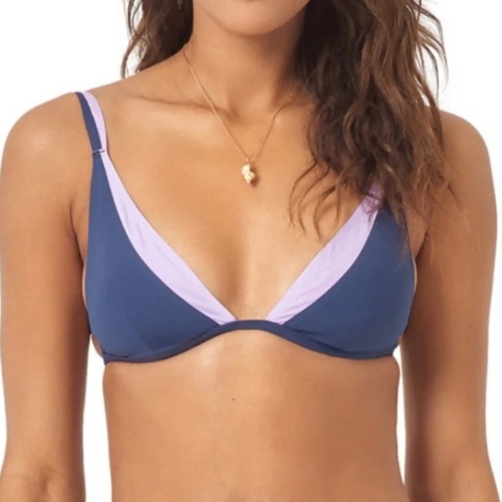 I*space Finneas Bikini Top Slate Lily